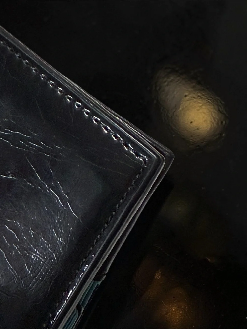 Arnold Palmer Black Leather Wallet Minimalist Quiet Luxury Everyday Carry